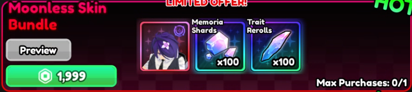 Moonless Skin Bundle 1